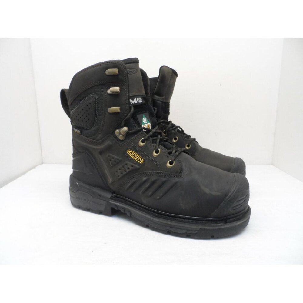 Keen Men's CSA Philadelphia+ 8" Insulated WP Boot Carbon-Fibre Toe Brown 8.5EE